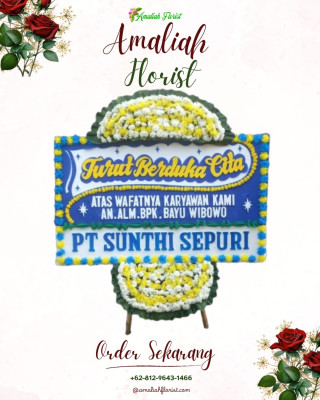 Papan Bunga Duka di Gurilla