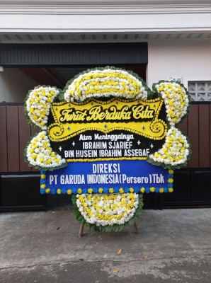 Papan Bunga Duka di Gurilla